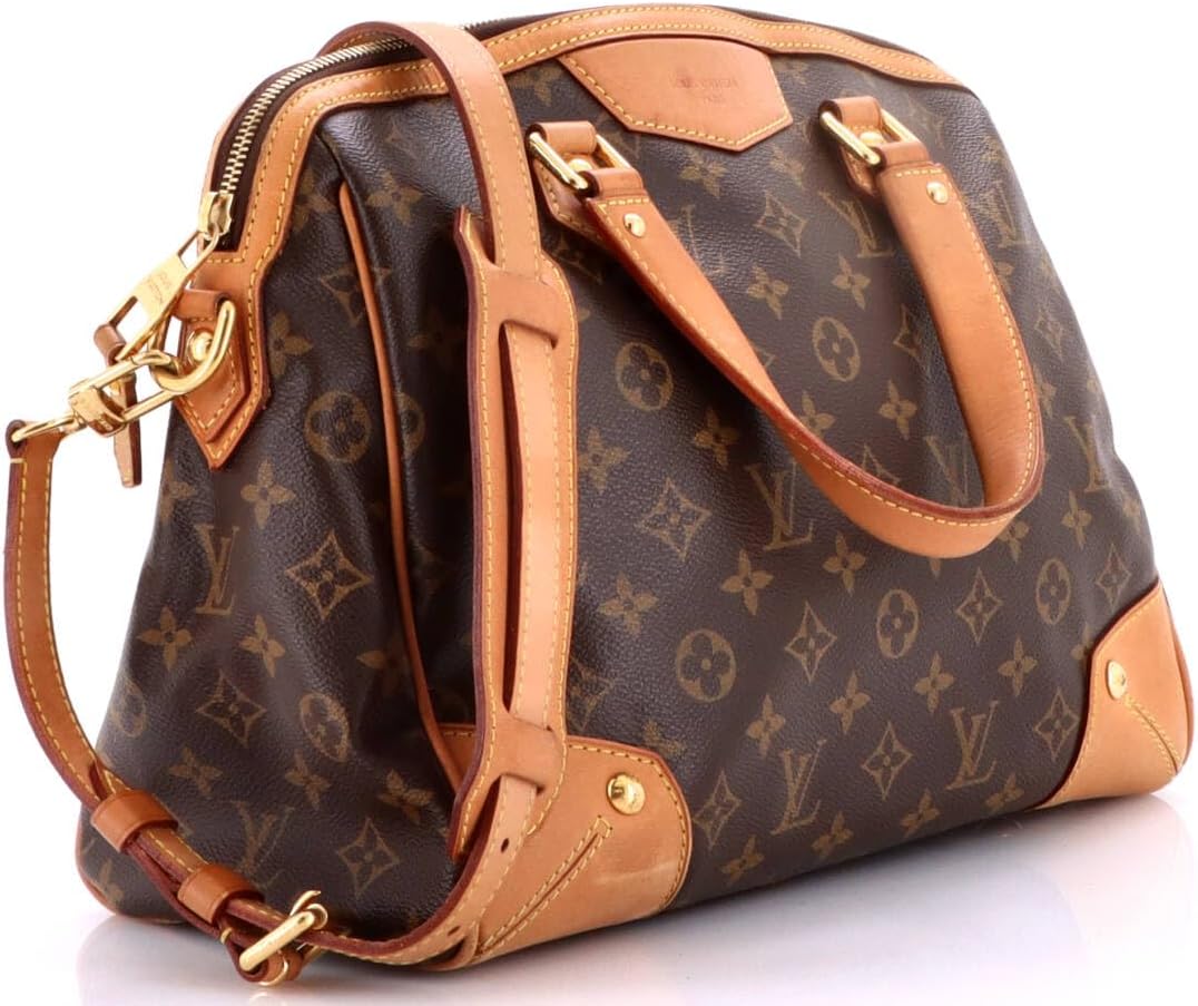 Louis Vuitton Retiro PM Handbag Brown – Designer Bag