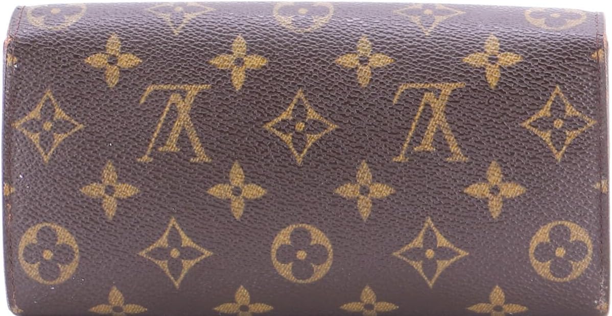 Louis Vuitton Sarah Wallet Monogram Canvas Brown –  Designer Wallet
