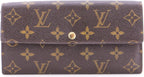 Louis Vuitton Sarah Wallet Monogram Canvas Brown –  Designer Wallet