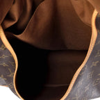 Louis Vuitton Saumur 35 Monogram Canvas Shoulder Bag Brown