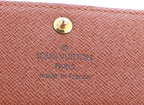 Louis Vuitton Sarah Wallet Monogram Canvas Brown –  Designer Wallet