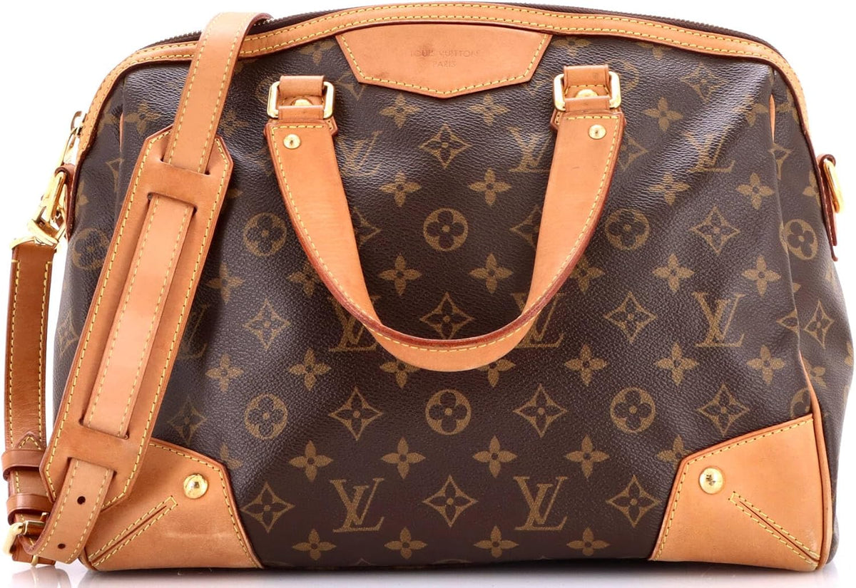 Louis Vuitton Retiro PM Handbag Brown – Designer Bag