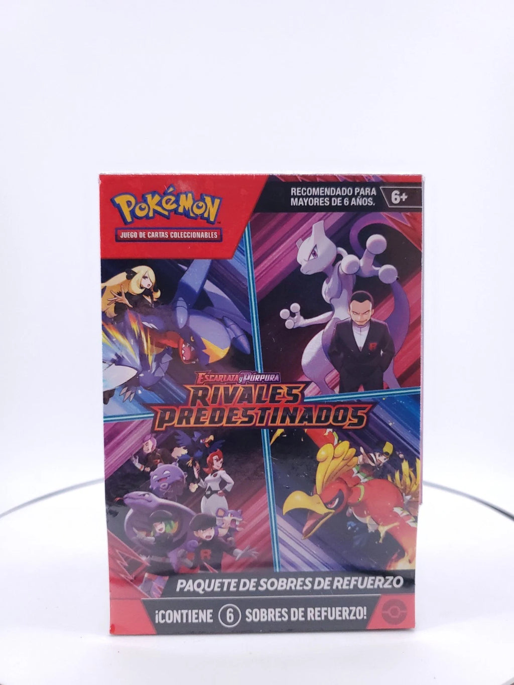 Pokémon TCG Spanish Scarlet & Violet Destined Rivals Booster Bundle – 6 Packs