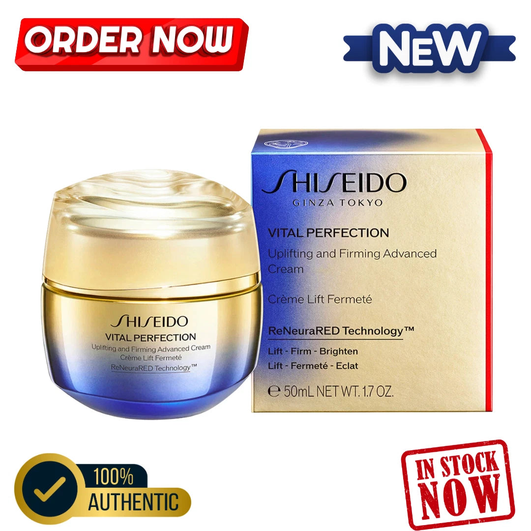 Shiseido Vital Perfection Uplifting & Firming Advanced Cream 50ml 1.7 oz Authentic New