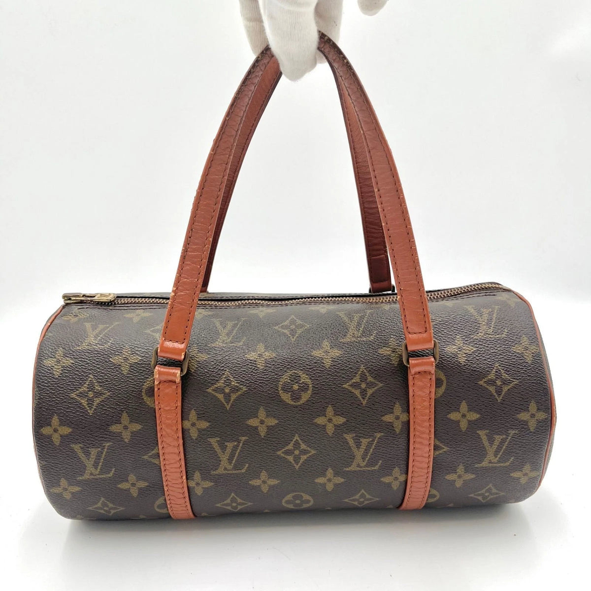 Louis Vuitton M51365 Papillon 26 Monogram Canvas Boston Handbag Vintage Rare