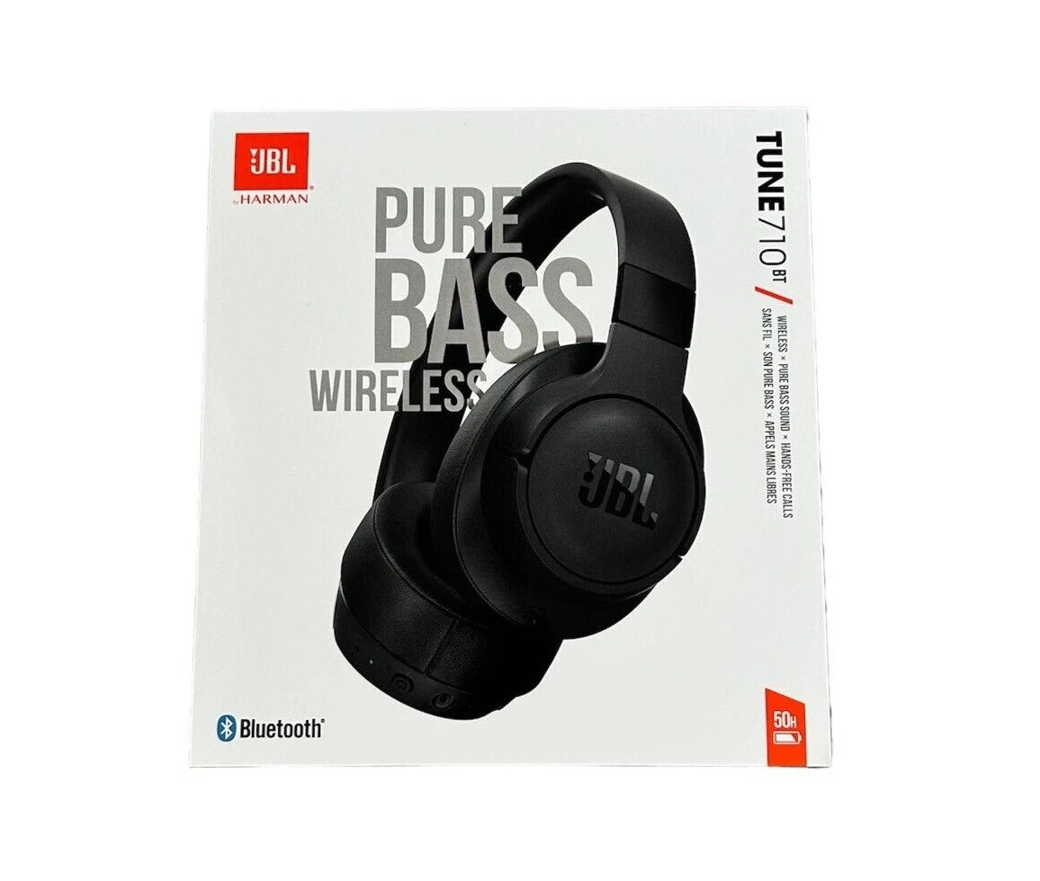 JBL Tune 710BT Wireless Bluetooth Over-Ear Headphones – Brand New Sealed