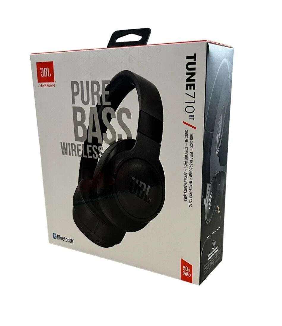 JBL Tune 710BT Wireless Bluetooth Over-Ear Headphones – Brand New Sealed