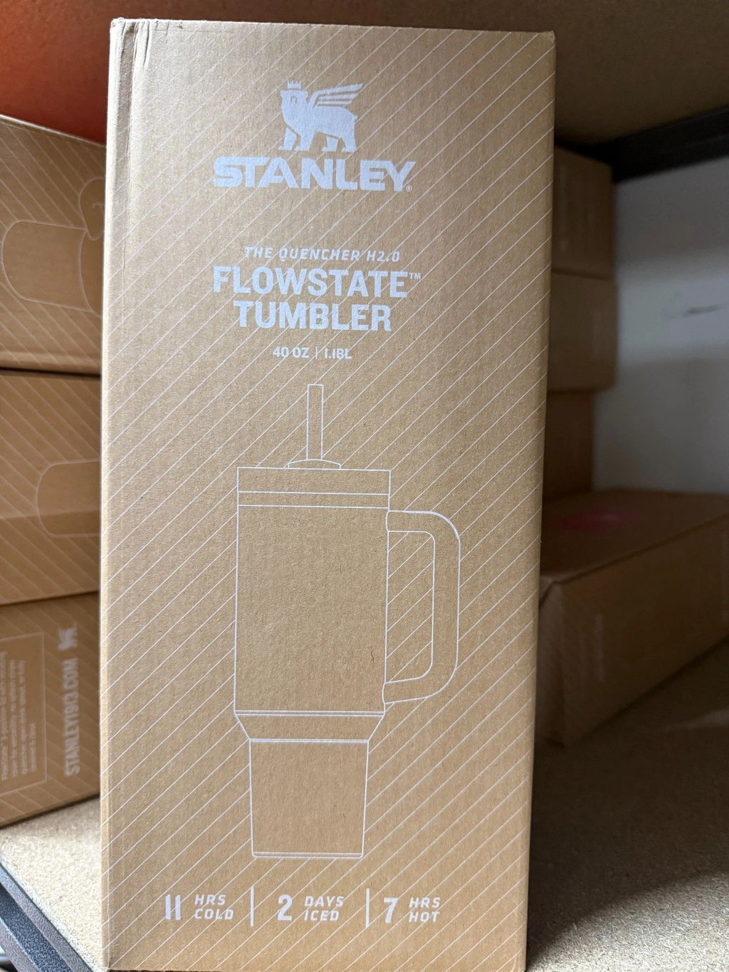 Stanley 40oz Quencher H2.0 FlowState Tumbler Pink Peony – New Sealed
