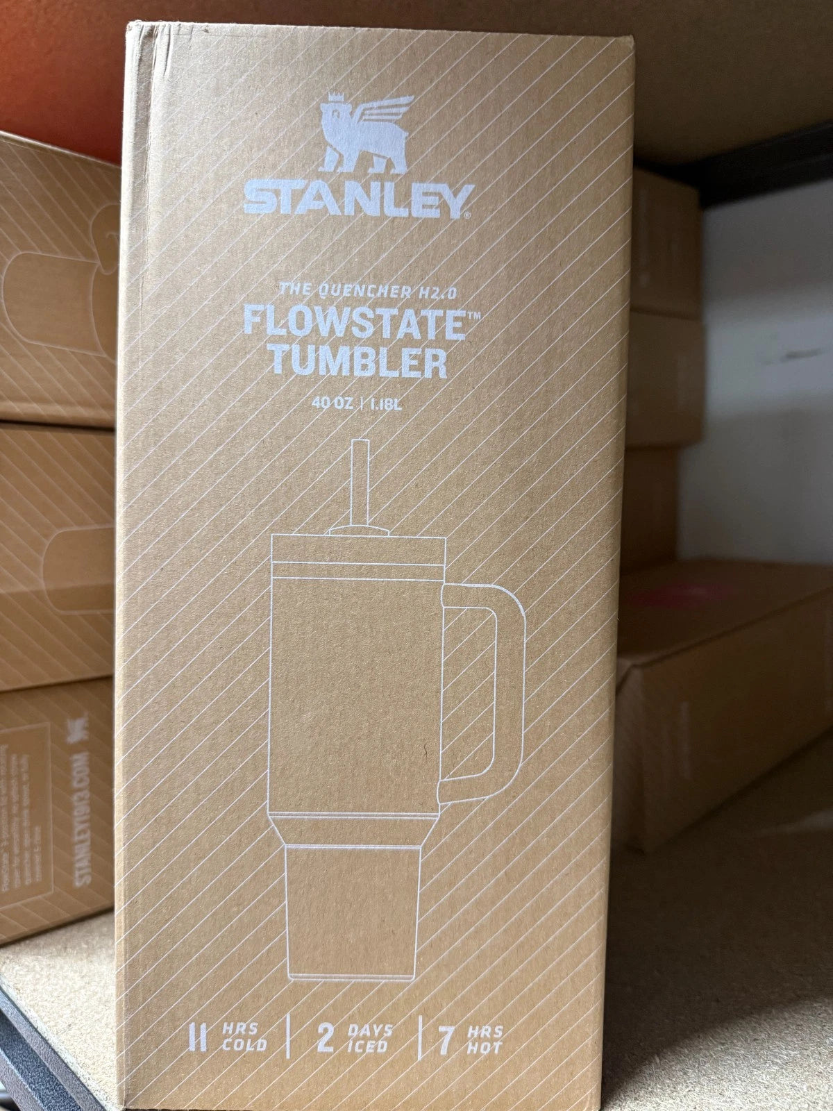 Stanley 40oz Quencher H2.0 FlowState Tumbler Pink Peony – New Sealed