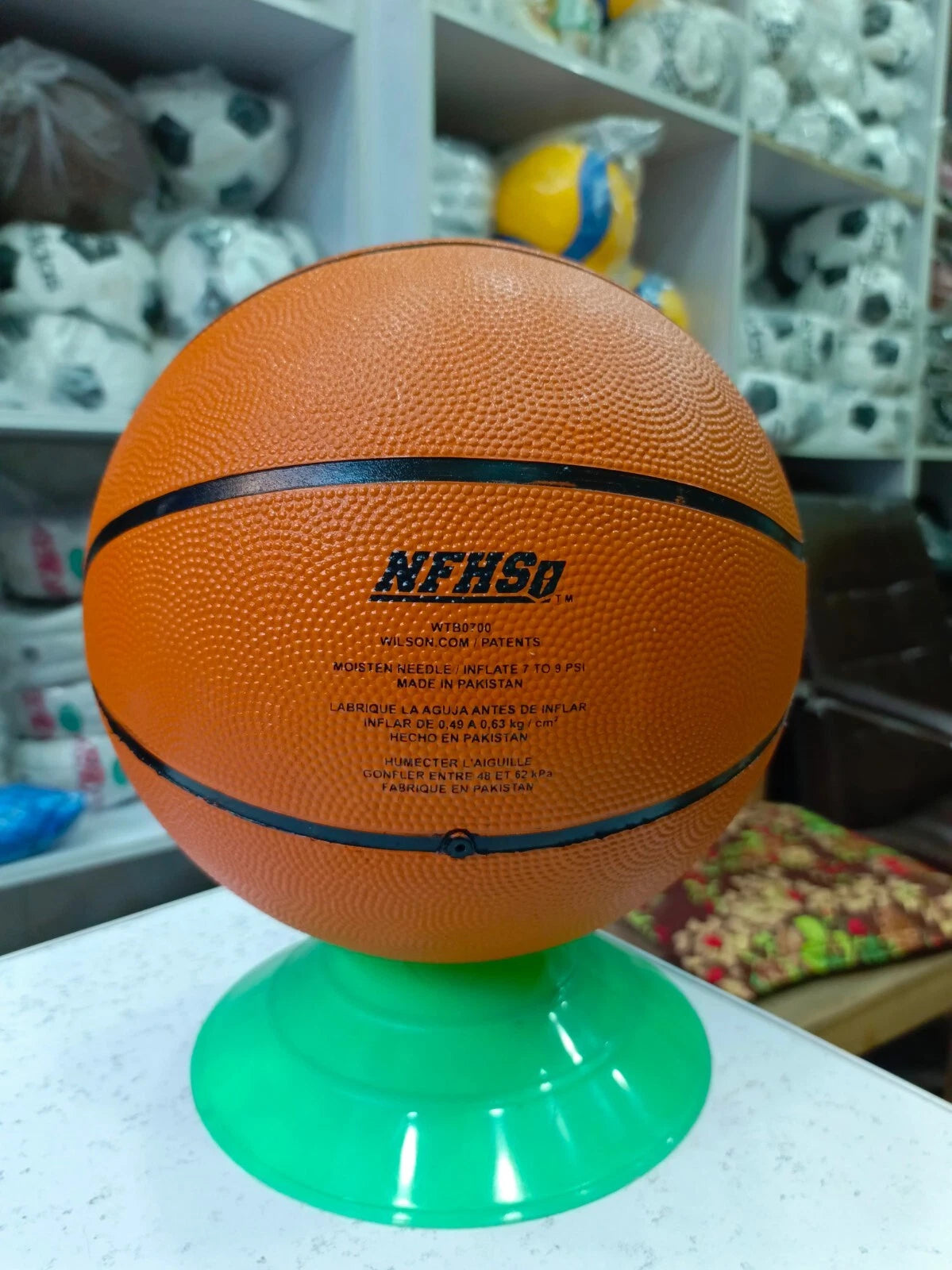 Wilson Evolution Indoor Game Basketball – Size 7, 29.5" Black