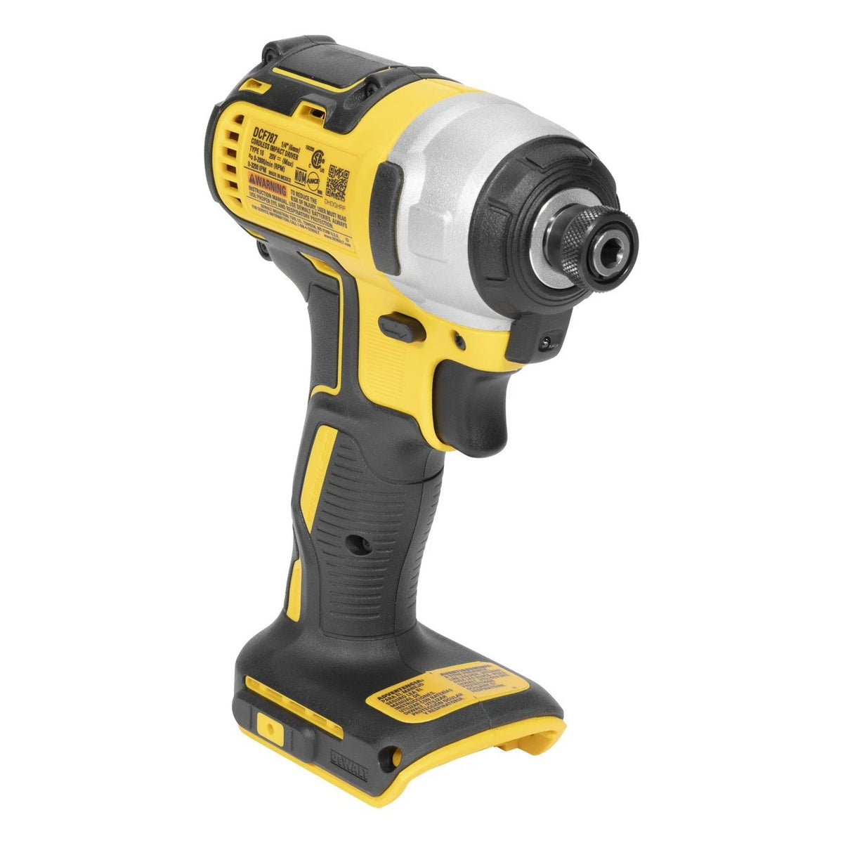 DEWALT DCF787 20V MAX Brushless 1/4" Cordless Impact Driver Tool Only