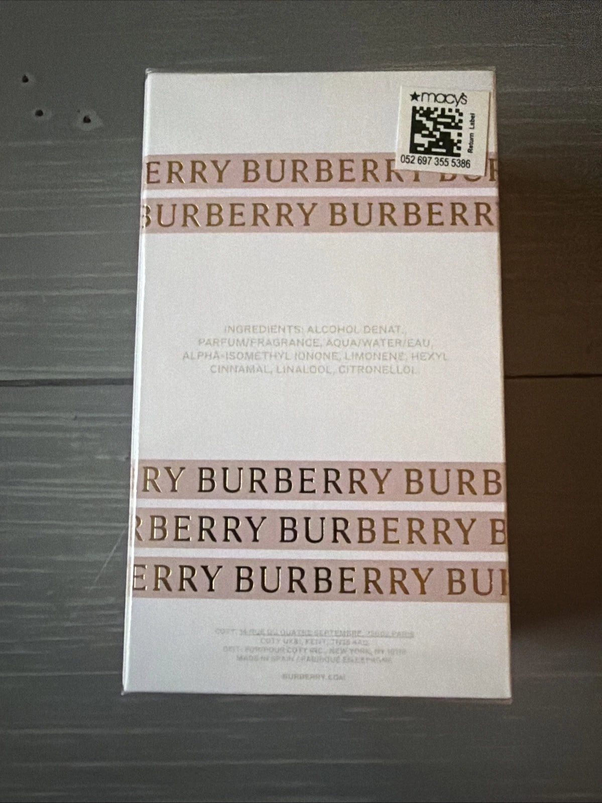 Burberry Her Elixir de Parfum for Women 3.3 oz / 100ml New