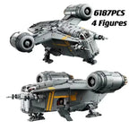UCS 75331 The Razor Crest 6187PCS Star Wars Ship Building Set 4 Figures
