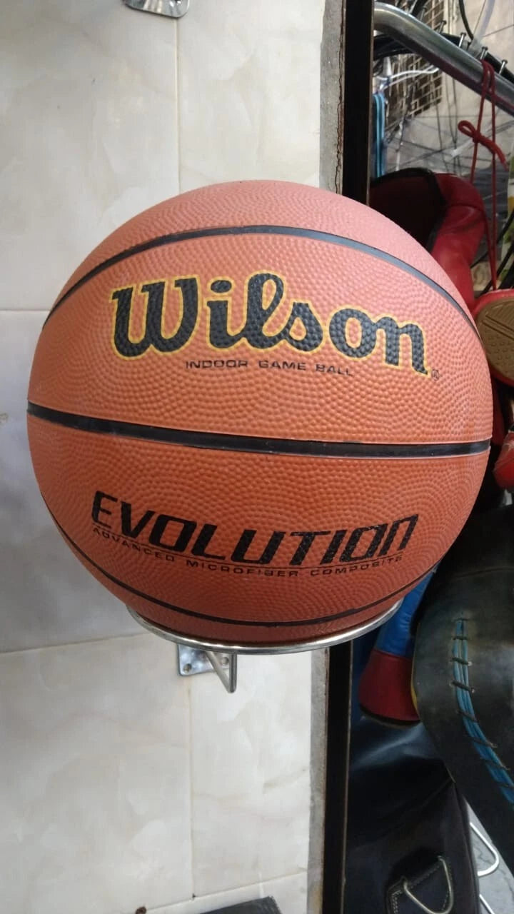 Wilson Evolution Indoor Game Basketball – Size 7, 29.5" Black